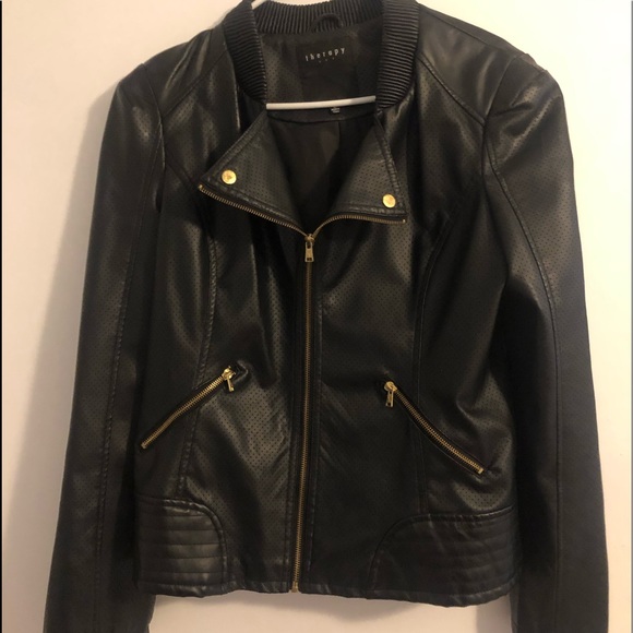 Women’s black Therapy jacket Size M - Picture 1 of 4